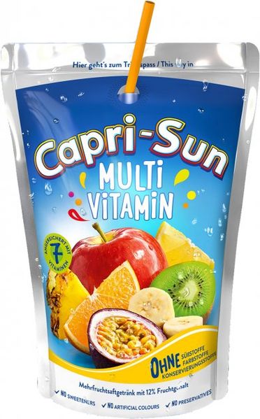 Сік капризон Capri-Sun Multivitamin 200мл х 10 шт 4000177619001 фото