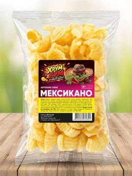 Картофельные чипсы "ХРУМ БУМ" Мексикано, 80 г (в ящ. 12 шт.) НФ-00000862 фото