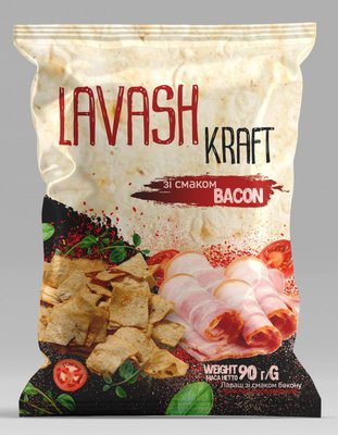 LAVASH KRAFT со вкусом бекона 4820157514481-2 фото